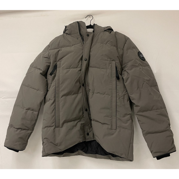 Canada Goose Men's Wyndham Parka Black Label Coastal Gray Sz XL Quilted NWT - Picture 1 of 16